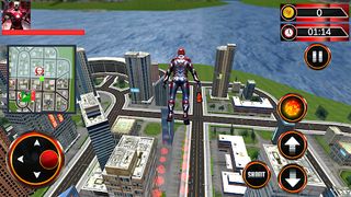 Iron Avenger Flying Hero Man - Screenshot 2