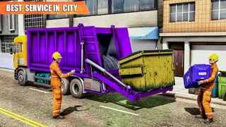 Garbage Truck Transporter Sim - Screenshot 2