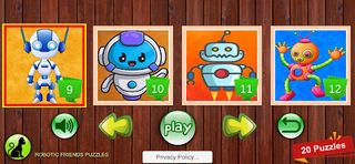 Robotic Friends Puzzles - Screenshot 3