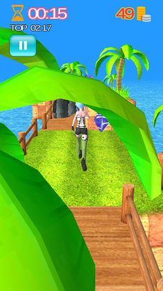 Blue Haired Girl - Screenshot 4