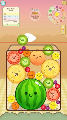 Watermelon Merge Game - Screenshot 1