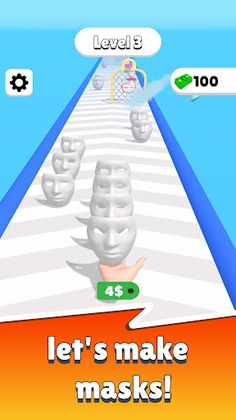 Mask Maker Run - Screenshot 1