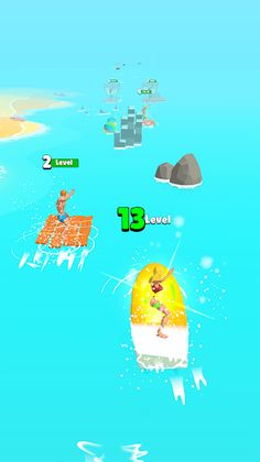 Level Up Surfers - Screenshot 1