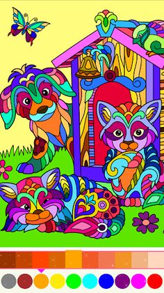 Coloring Book for Adults - Screenshot 1