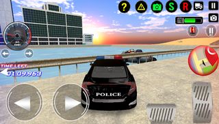 Police car simulator 3D - Screenshot 2