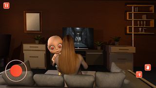 Pink Baby in Horror House Game - Screenshot 1