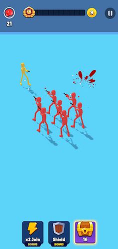 Stickman Fight Team Game - Screenshot 4