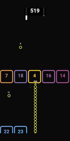 Snake eating block - Screenshot 4