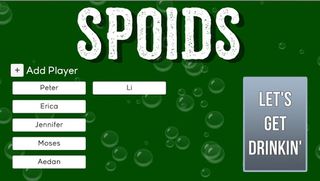 Spoids (Drinking Game) - Screenshot 1