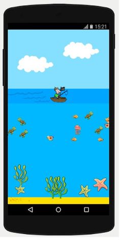 Pirate Fishing Game - Screenshot 1