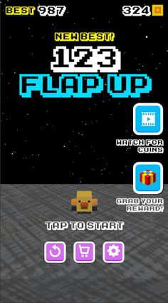 Flap Up Bird Wings - Screenshot 1