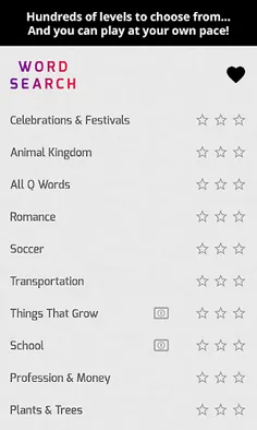 Super Word Search Puzzles - Screenshot 2