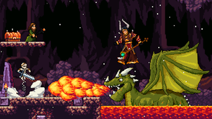 Apple Knight Action Platformer - Screenshot 3