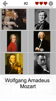 Famous Composers Portrait Quiz - Screenshot 4