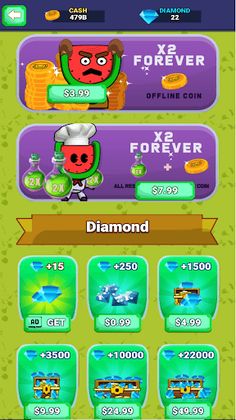 Strange Fruits Idle Restaurant - Screenshot 2