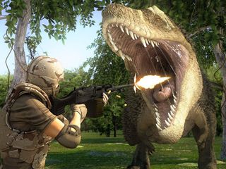 Dinosaur Hunter Dino City 2017 - Screenshot 1