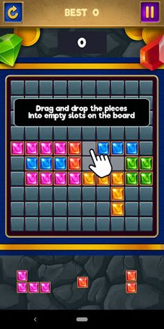 Jewel Blocks - Puzzle Game - Screenshot 2
