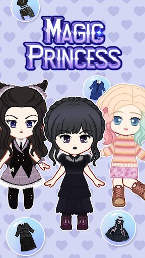 Magic Princess: Dress Up Doll - Screenshot 1
