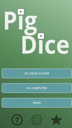 Pig Dice - Screenshot 1