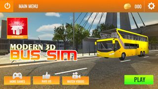 Modern 3D Bus Simulator - Screenshot 1