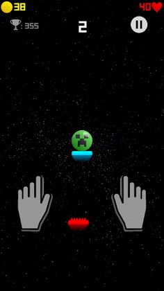 Space Falling Ball - Screenshot 3