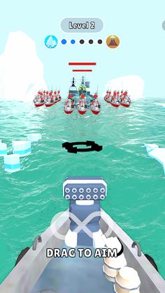 Sea War - Crazy Warship Battle - Screenshot 2