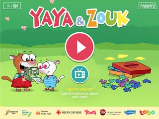 YaYa and Zouk : Puzzle - Screenshot 1