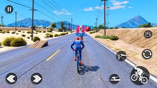 BMX Cycle Race Superhero Games - Screenshot 3