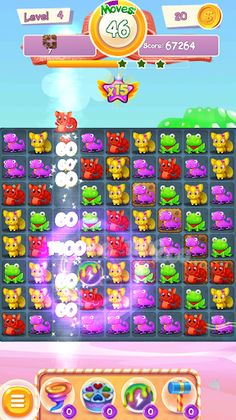Jelly Pets: Amazing Match 3 - Screenshot 2