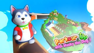 Parkour Up: Husky Go Go - Screenshot 1