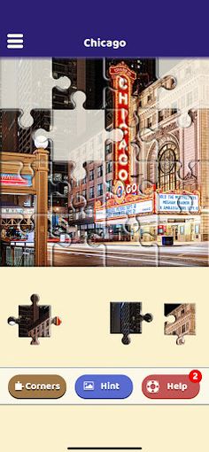 Chicago Sightseeing Puzzle - Screenshot 2