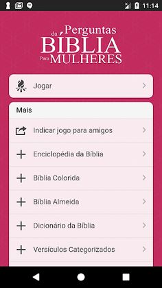 Perguntas da Bíblia Para Mulhe - Screenshot 1