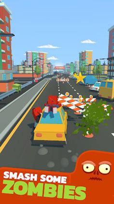 Zombie Road Rush - Taxi Arcade - Screenshot 2