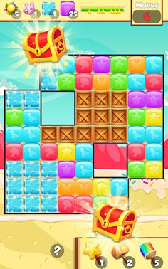 Toy Pop Cubes Blast - Bunny Re - Screenshot 1