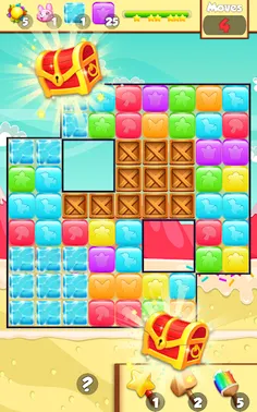 Toy Pop Cubes Blast - Bunny Re - Screenshot 1