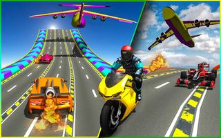 Rocket Car Racing Stunts - Screenshot 3