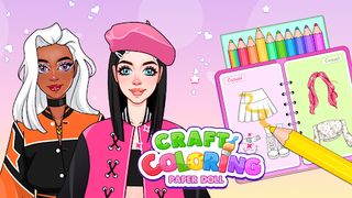 Doll Color: DIY Paper Crafts - Screenshot 1
