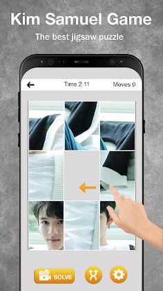 Sliding Puzzle Kim Samuel Game - Screenshot 1