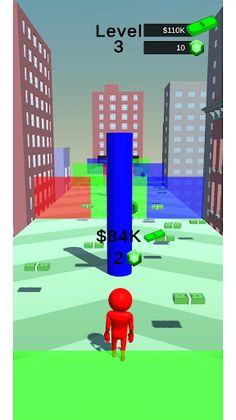 Running Man Color 3D - Screenshot 1