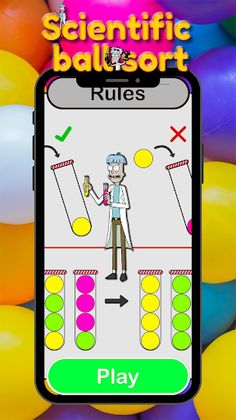 Scientific ball sort - Screenshot 2