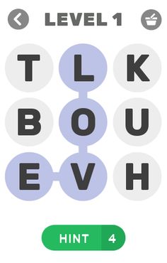 Find 4 Letter Word in 3X3 - Screenshot 1