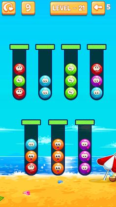 Emoji Sort: Color Puzzle Game - Screenshot 4