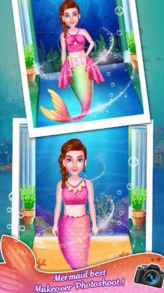Mermaid Princess Makeup Salon - Screenshot 2