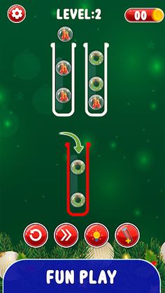 Christmas Sort Puzzle Game - Screenshot 3