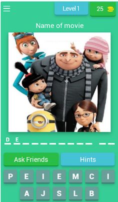 Animation Movie Quiz - Screenshot 1