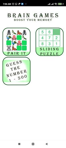 Brain Games: Pair it, Sliding  - Screenshot 1