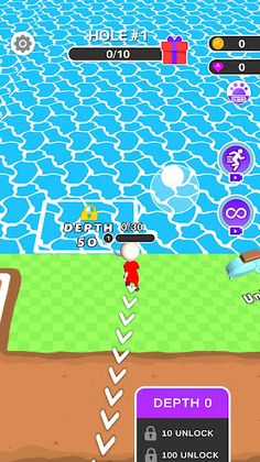 Dig Master - Thru Earth - Screenshot 2