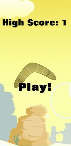 Boomerang in Desert - Screenshot 1