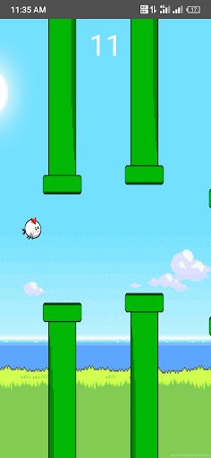 Flying Flapy Bird - 2D - Screenshot 4