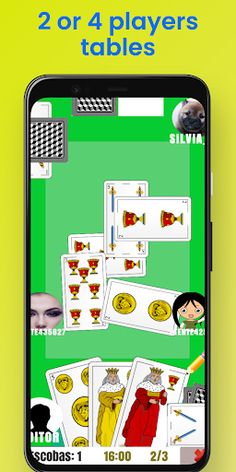 Scopa-Broom and Brisca online - Screenshot 2